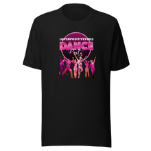 Load image into Gallery viewer, &#39;Lovenpositivevibes Dance Party&#39; Unisex T-Shirt
