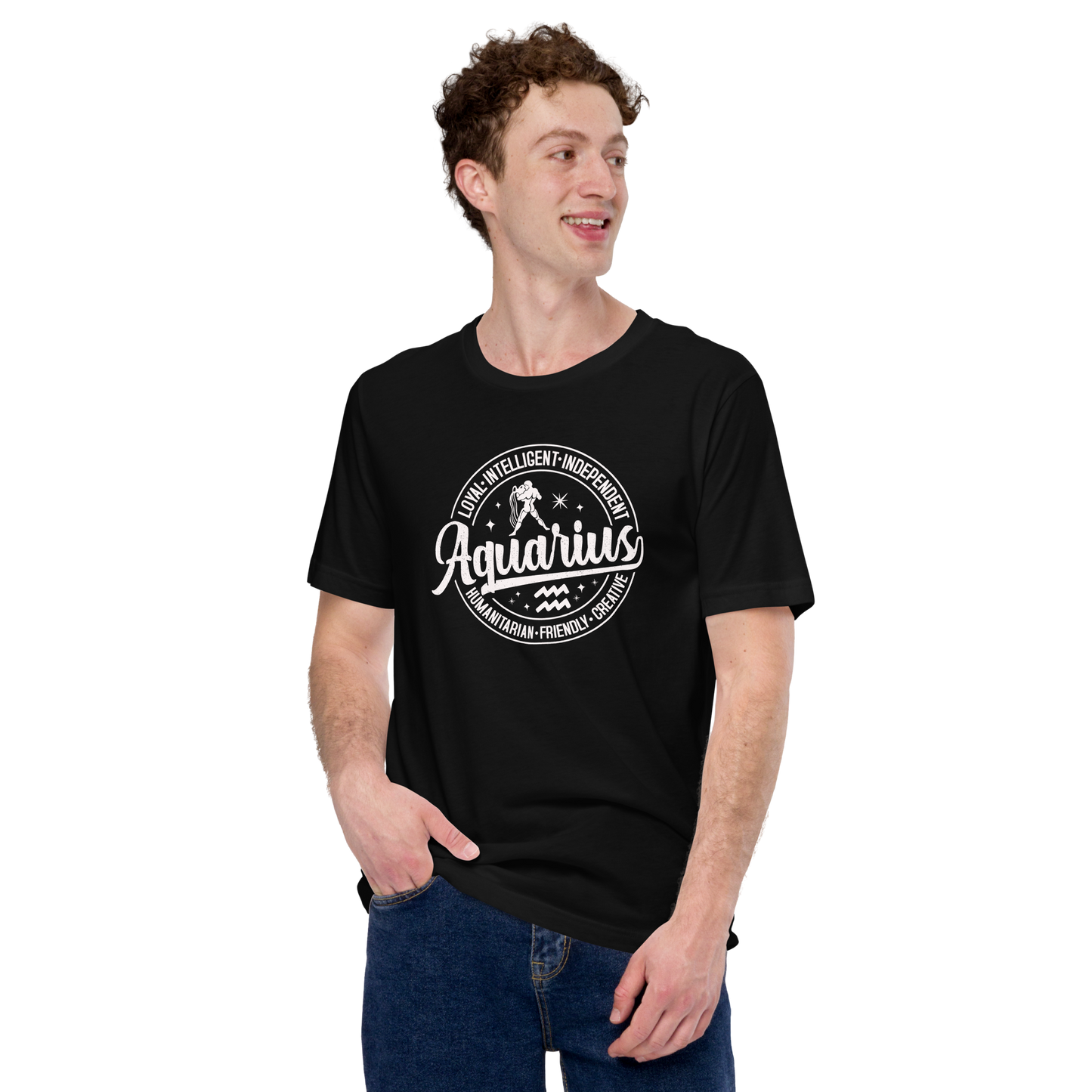 'Aquarius Zodiac' Unisex T-Shirt