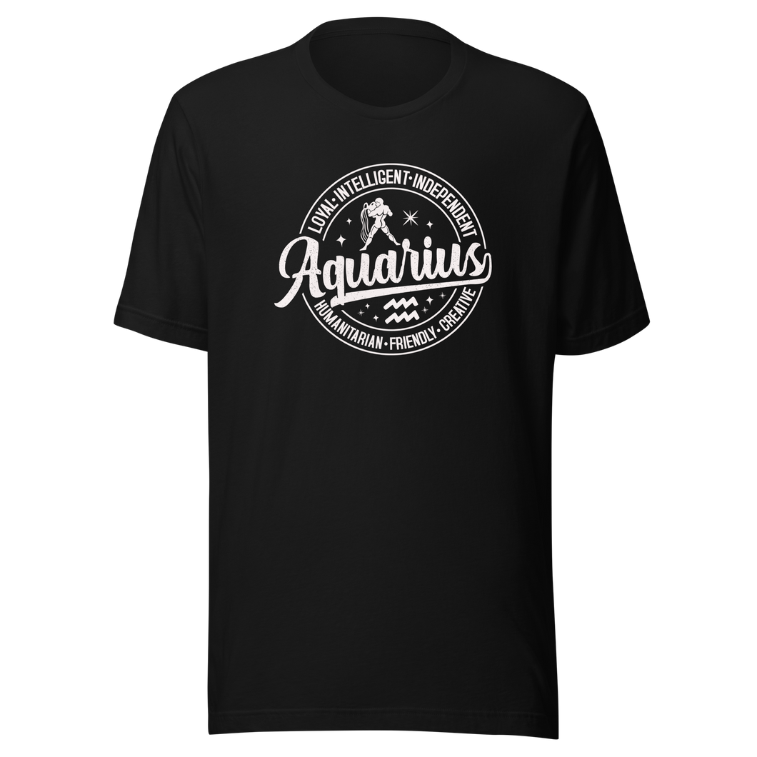 'Aquarius Zodiac' Unisex T-Shirt