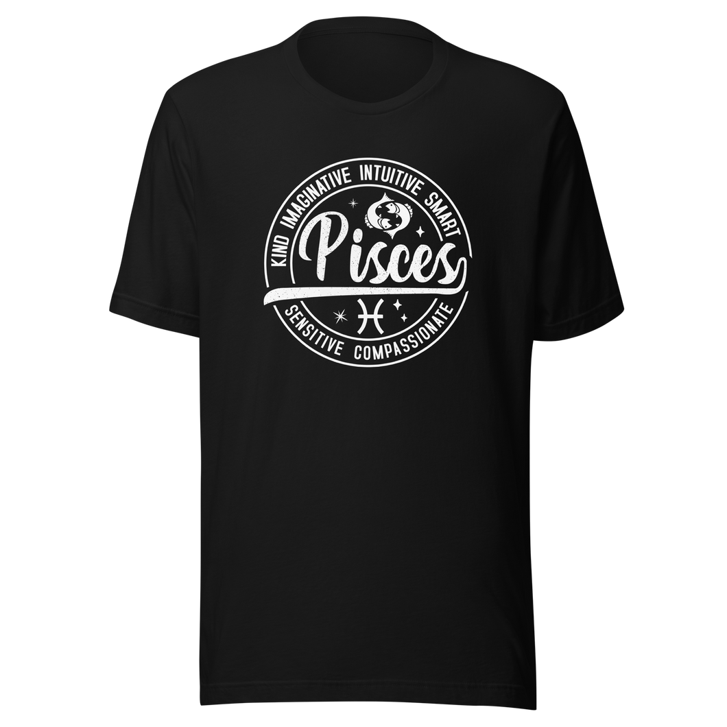 'Pisces Zodiac' Unisex T-Shirt