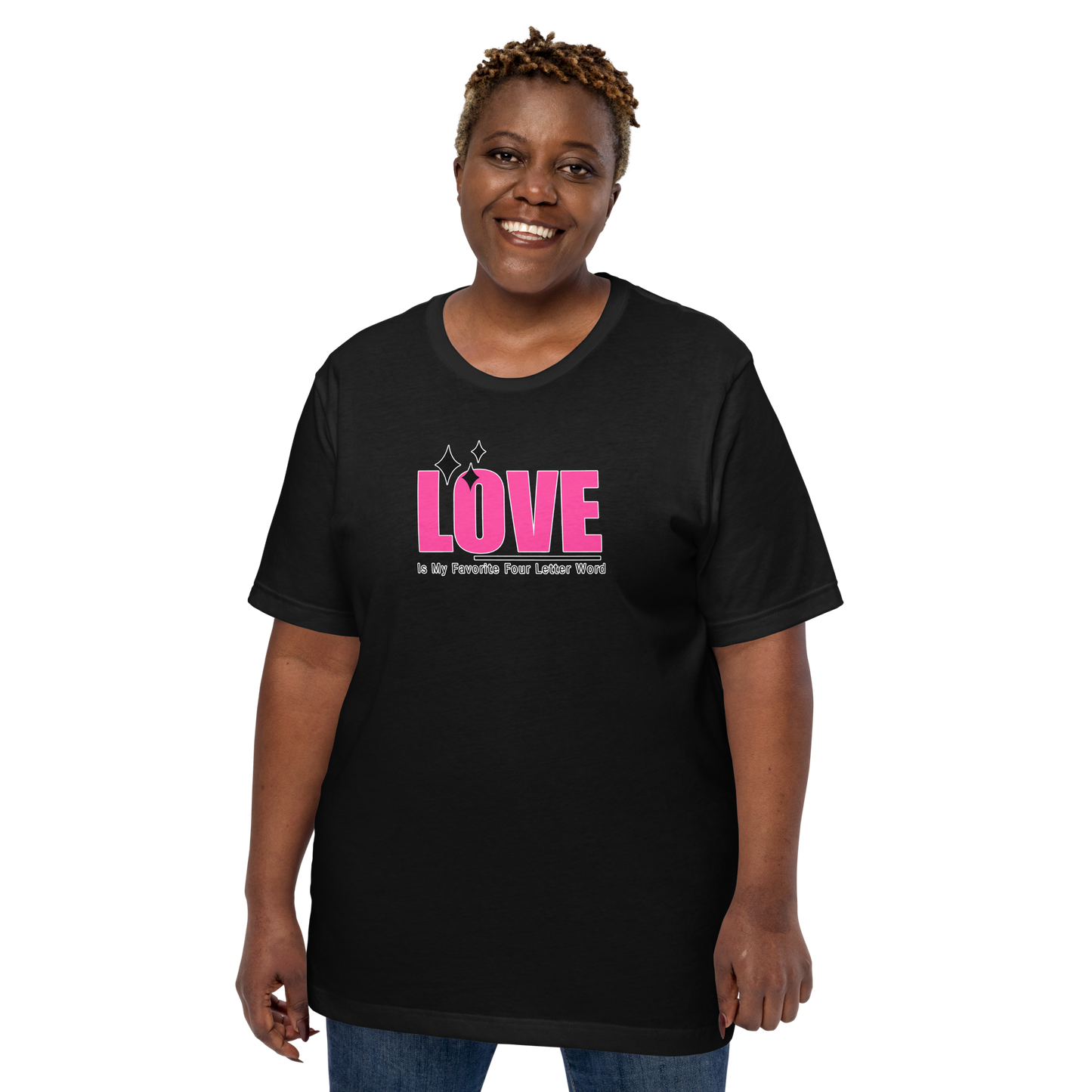 'Love Is My Favorite Four Letter Word' Unisex T-Shirt