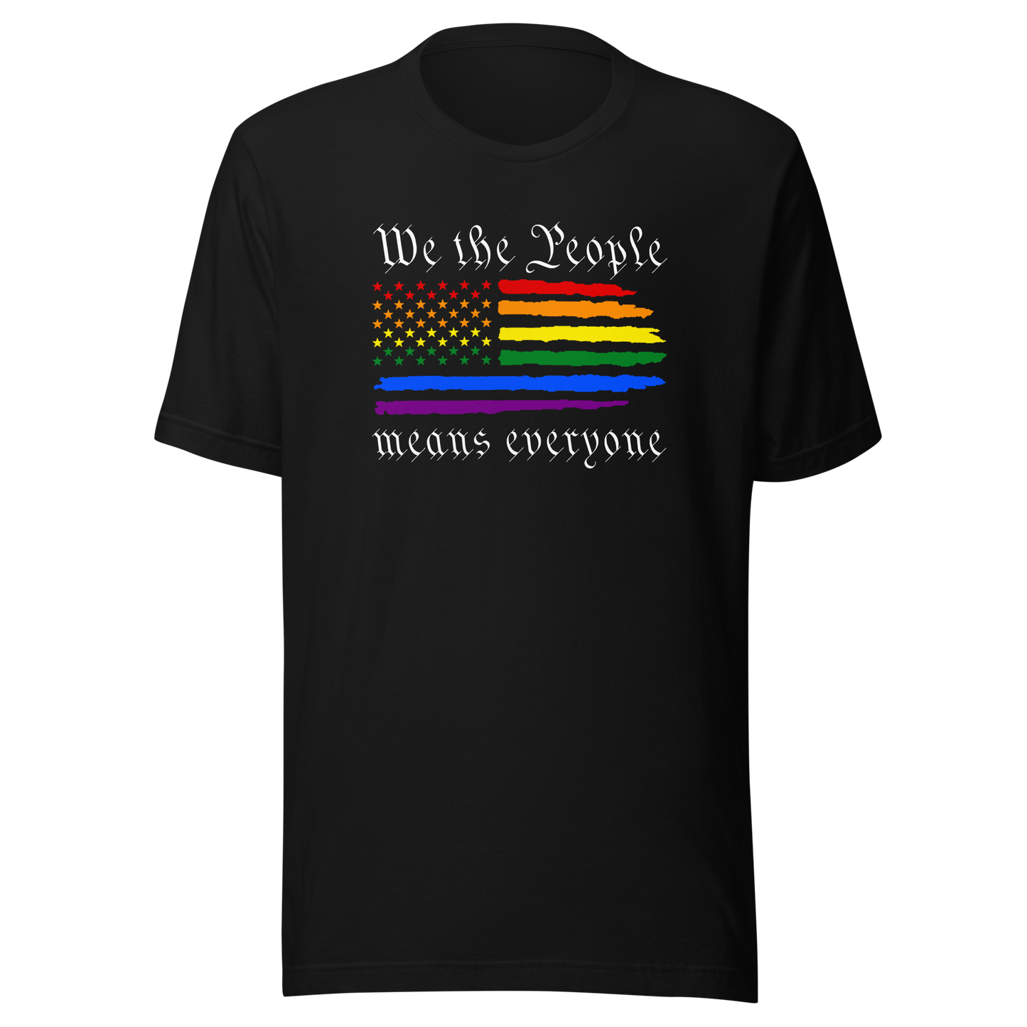 'We The People Means Everyone' Unisex T-Shirt