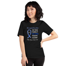 Load image into Gallery viewer, #Lovenpositivevibes &#39;No One Fights Alone&#39; Unisex T-Shirt
