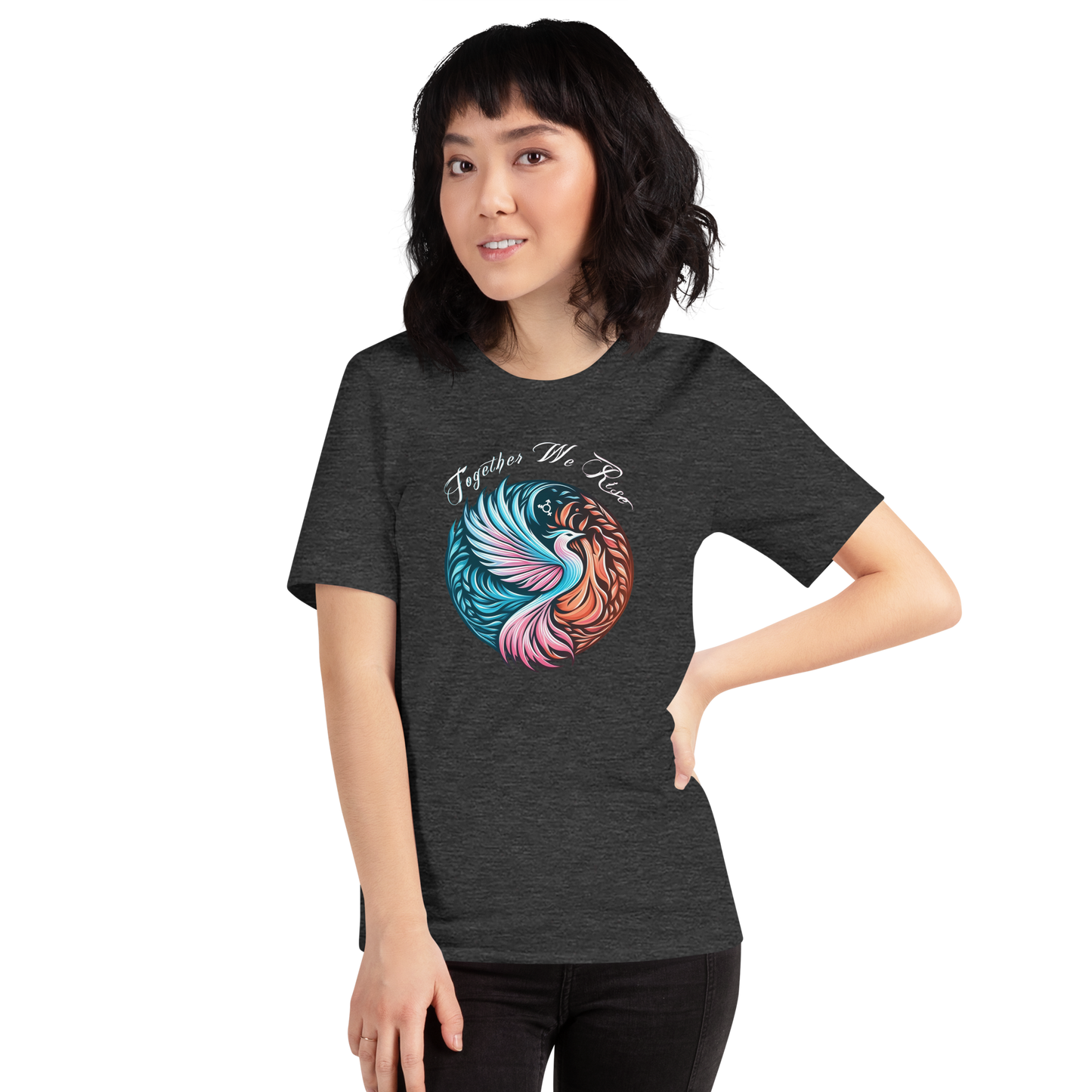 'Together We Rise' Trans Pride Unisex T-Shirt