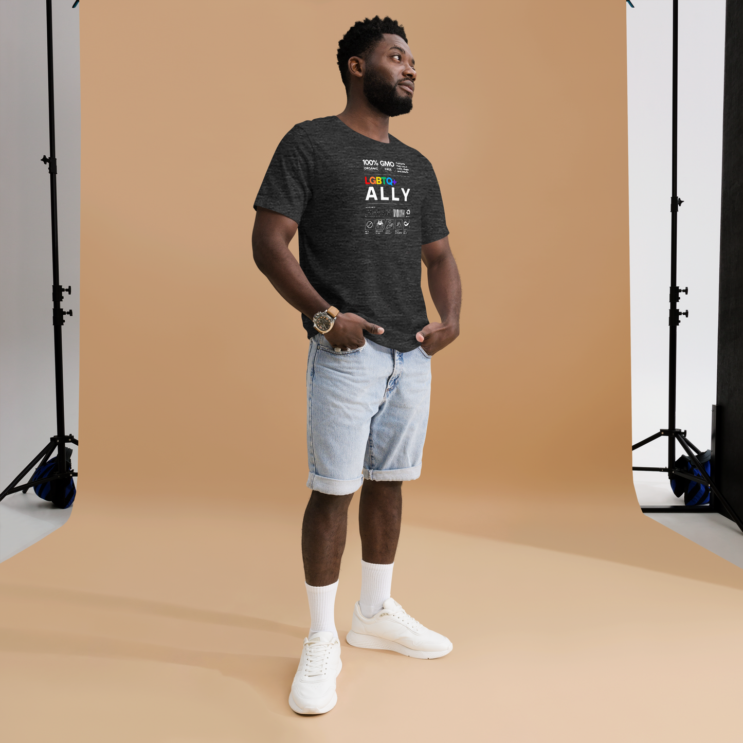 'LGBTQ+ Ally' Unisex T-Shirt