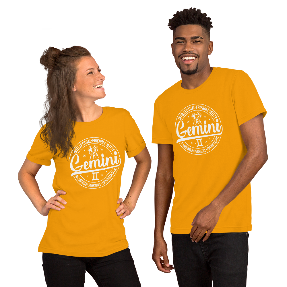 'Gemini Zodiac' Unisex T-Shirt