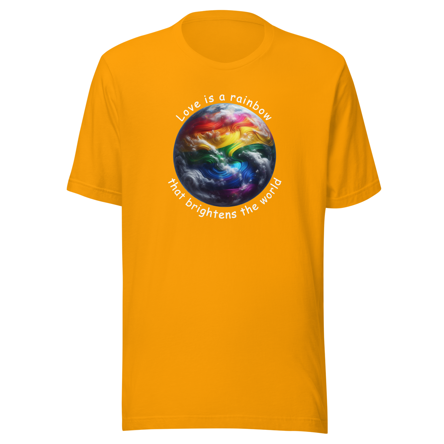 'Love Is Like A Rainbow' Unisex T-Shirt