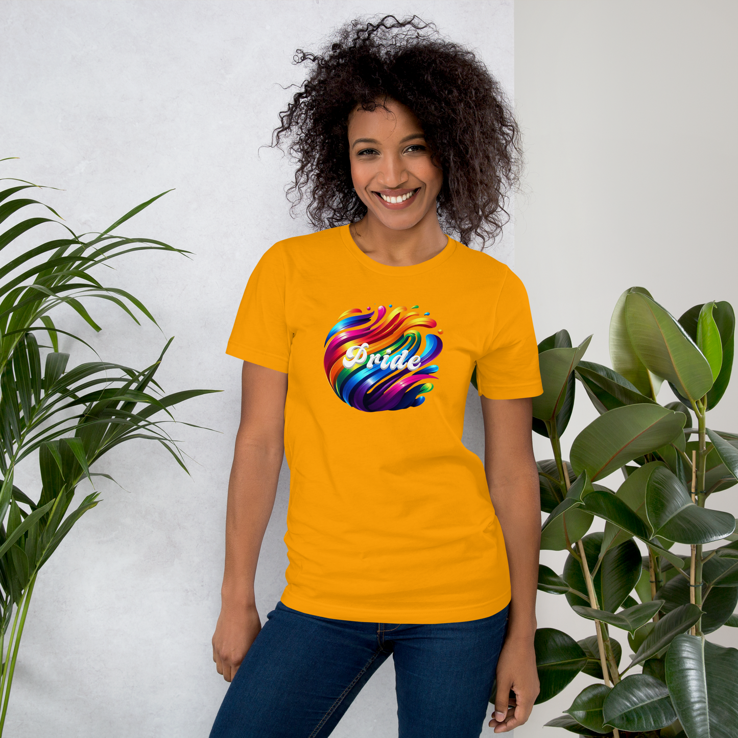 'Pride Color Splash' Unisex T-Shirt