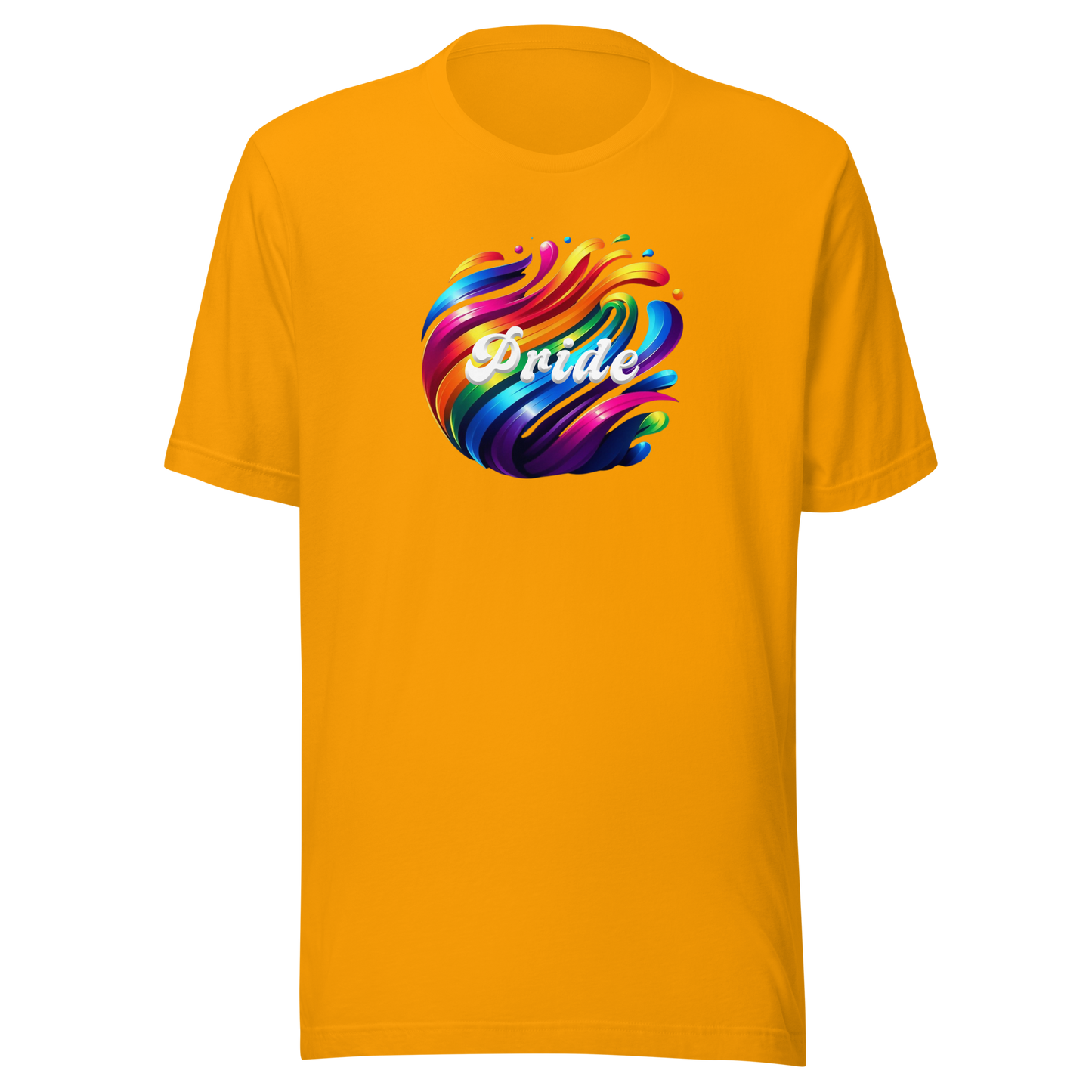 'Pride Color Splash' Unisex T-Shirt