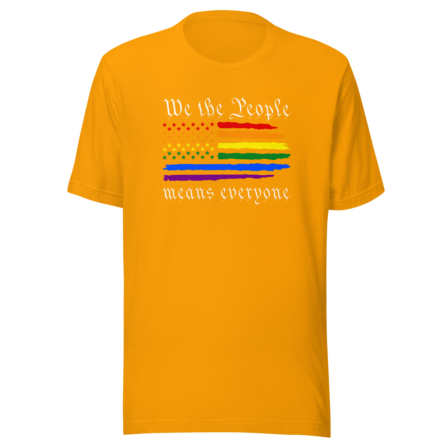 'We The People Means Everyone' Unisex T-Shirt