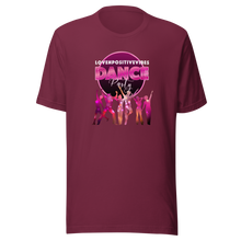 Load image into Gallery viewer, &#39;Lovenpositivevibes Dance Party&#39; Unisex T-Shirt
