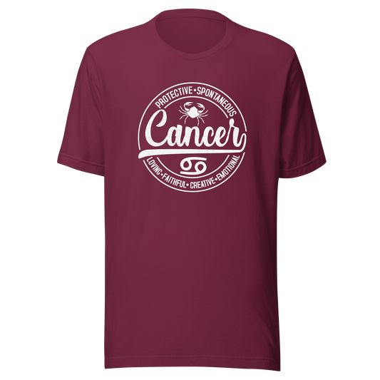 'Cancer Zodiac' Unisex T-Shirt