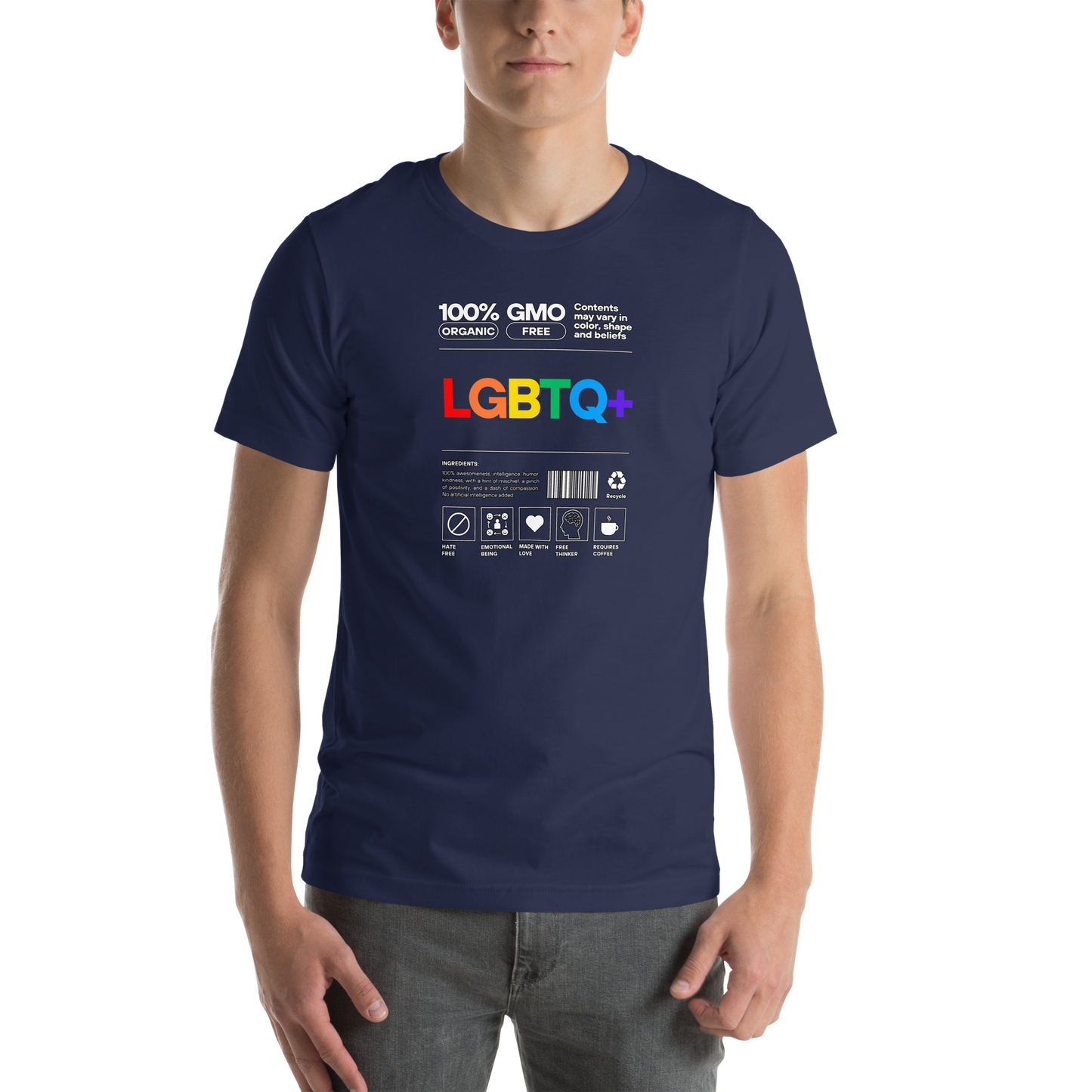 'LGBTQ+' Unisex T-Shirt