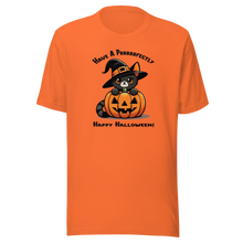 Load image into Gallery viewer, &#39;Prrrrrfectly Happy Halloween&#39; Unisex T-Shirt
