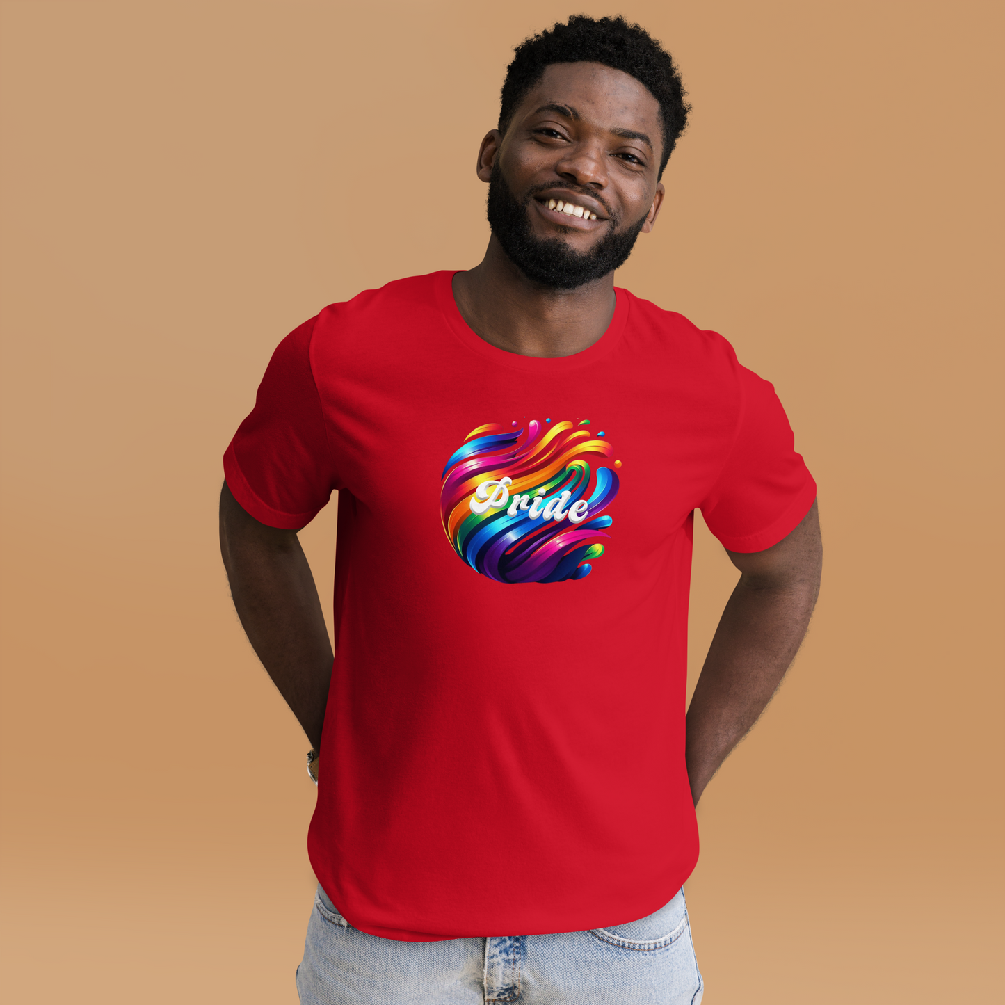 'Pride Color Splash' Unisex T-Shirt