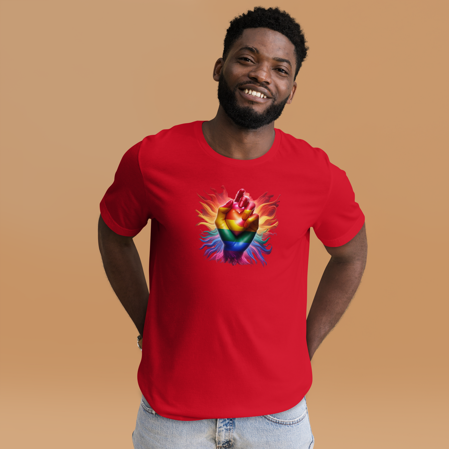 'Heart Of Pride' Unisex T-Shirt