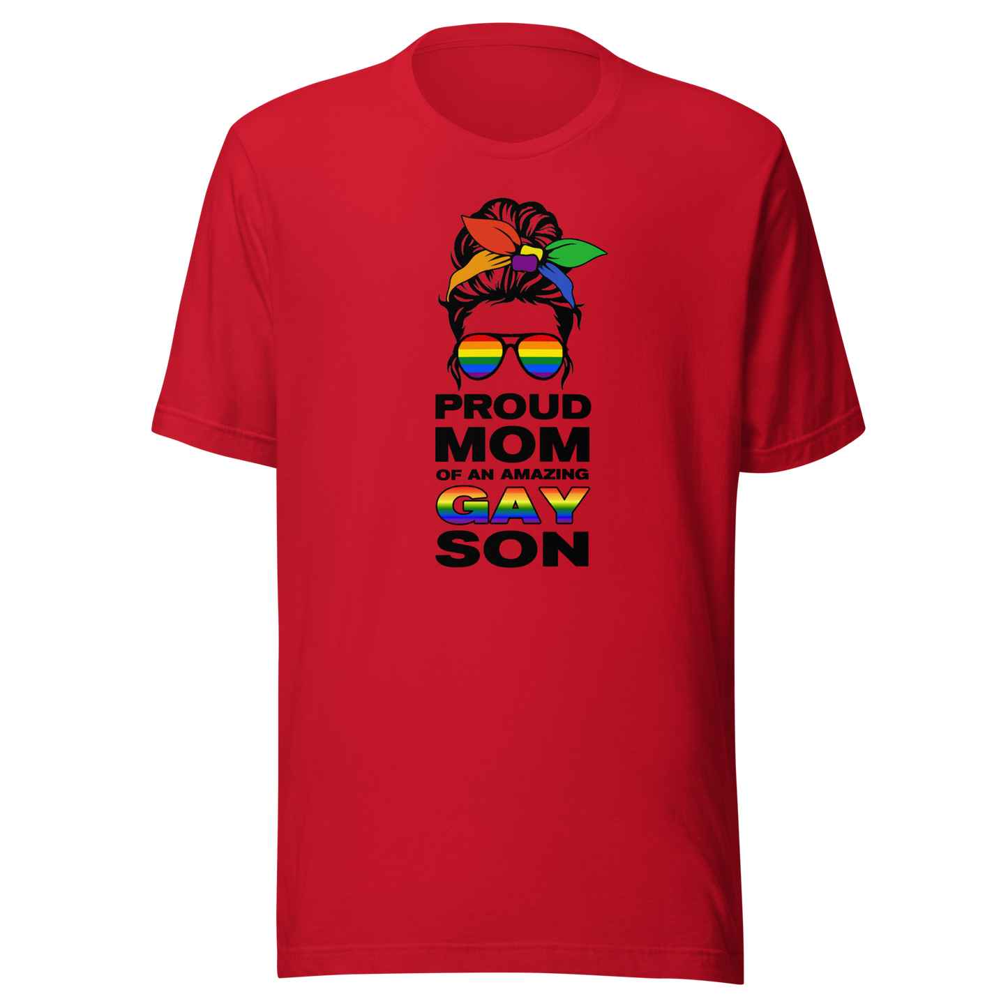'Proud Mom Of An Amazing Gay Son' Unisex T-Shirt
