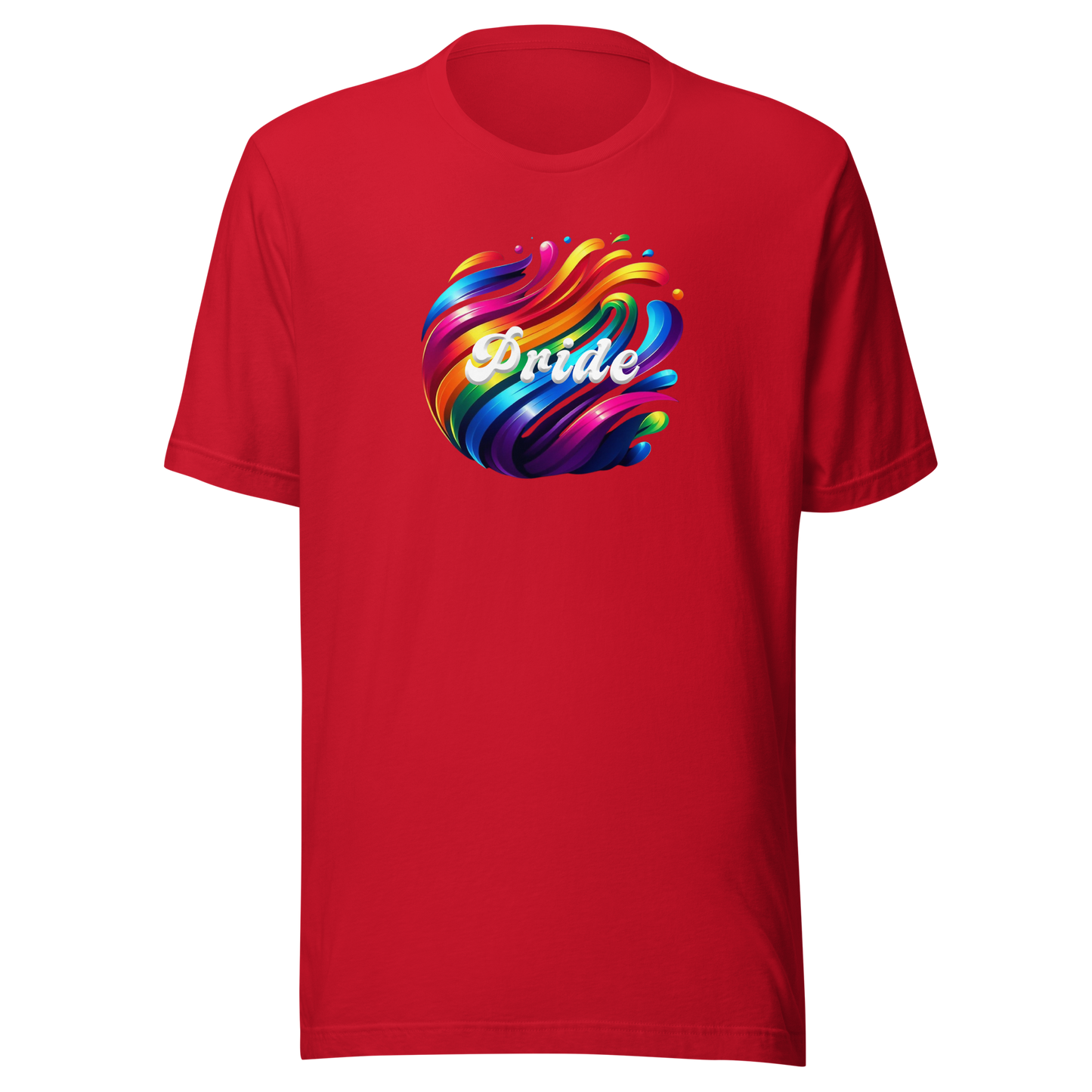 'Pride Color Splash' Unisex T-Shirt