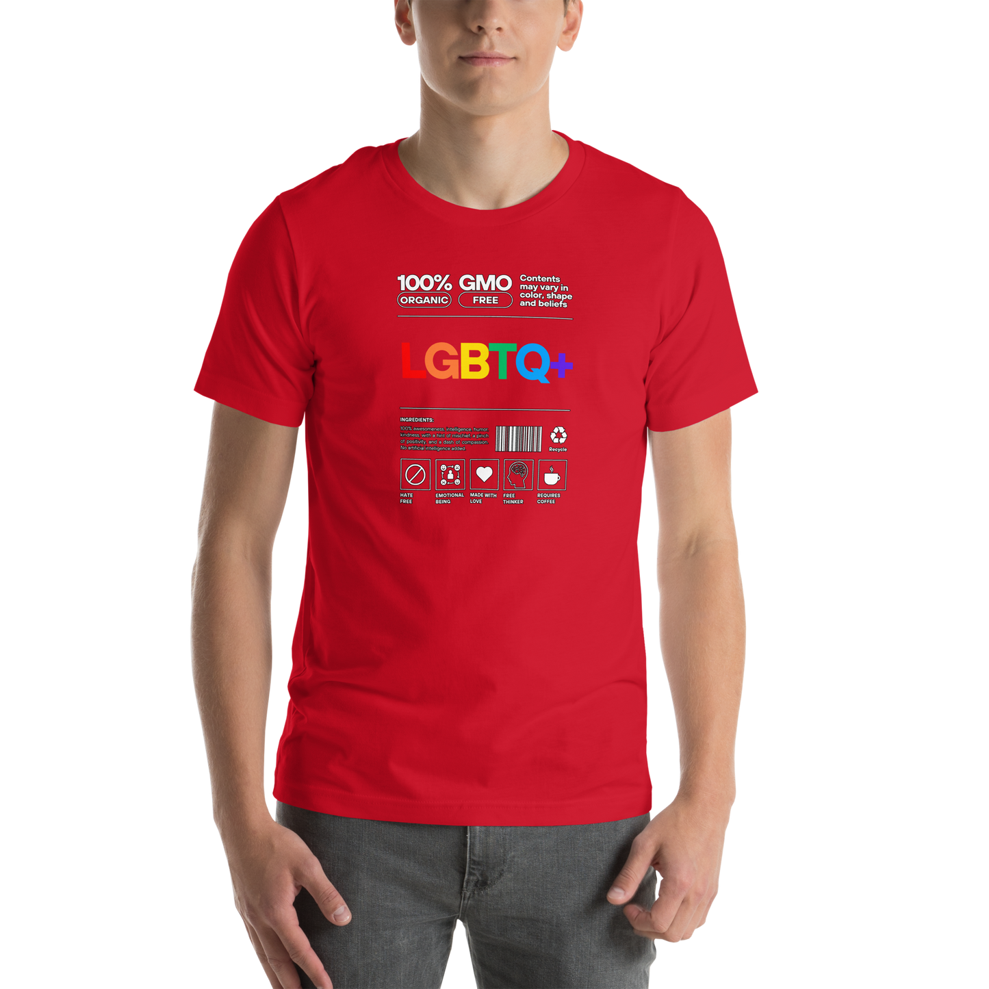 'LGBTQ+' Unisex T-Shirt