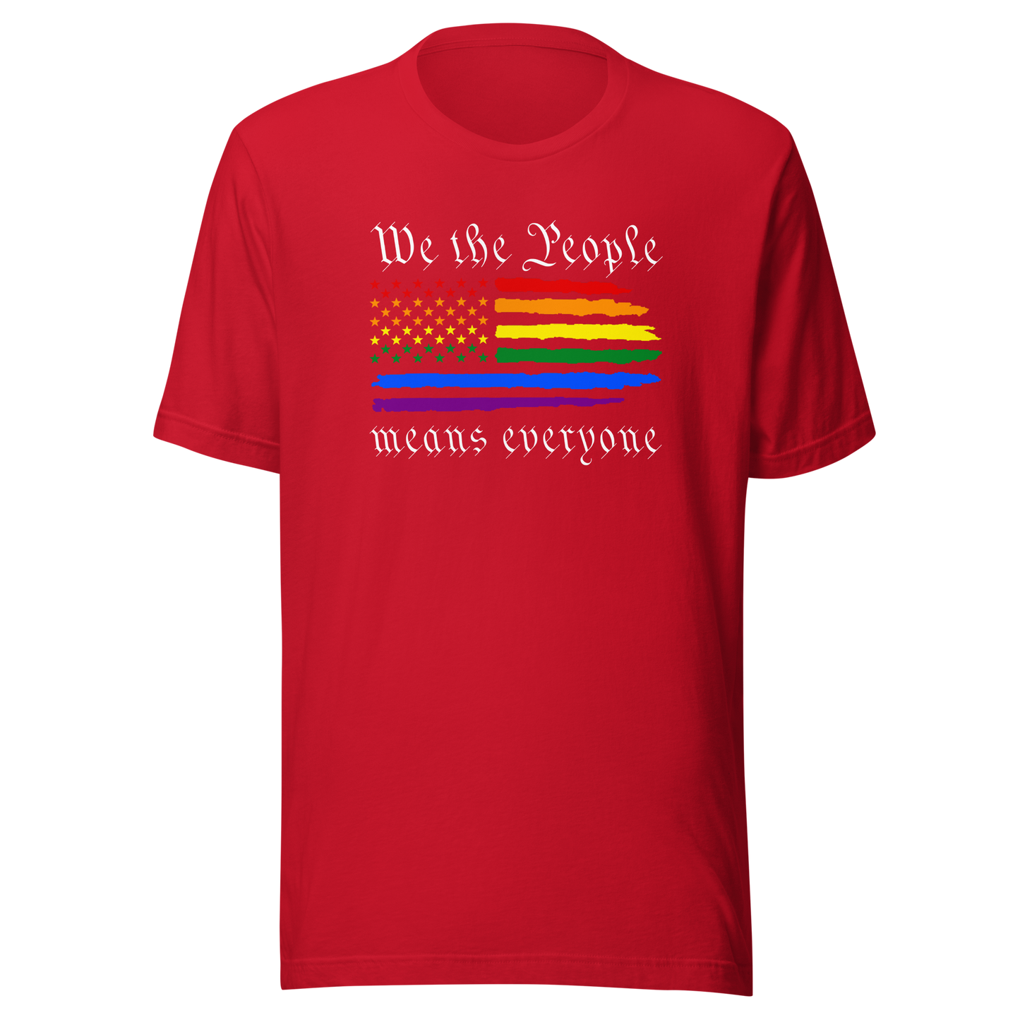 'We The People Means Everyone' Unisex T-Shirt