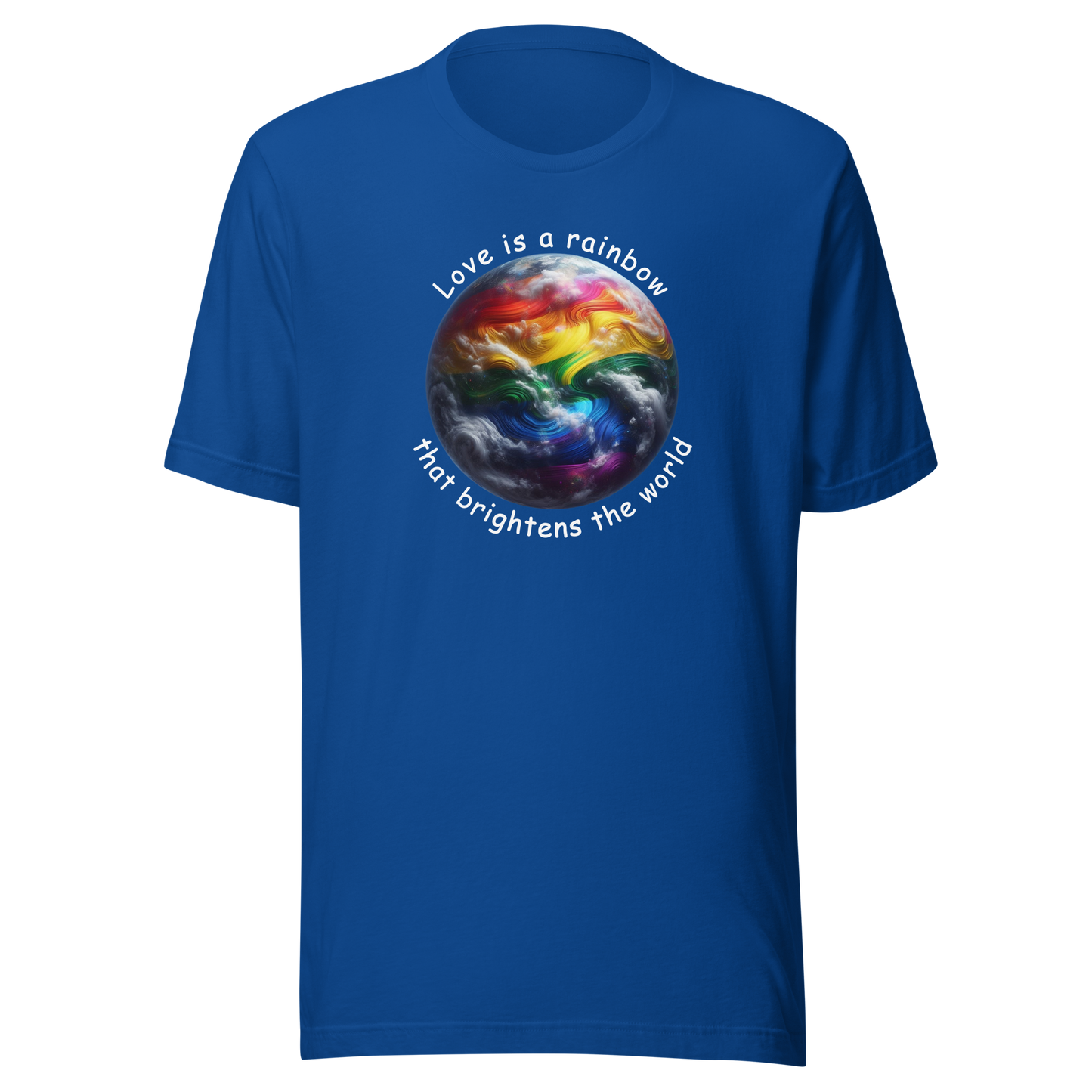 'Love Is Like A Rainbow' Unisex T-Shirt