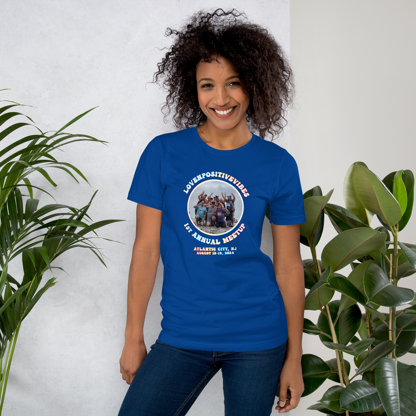 #Lovenpositivevibes 'First Annual Meetup' Unisex T-Shirt