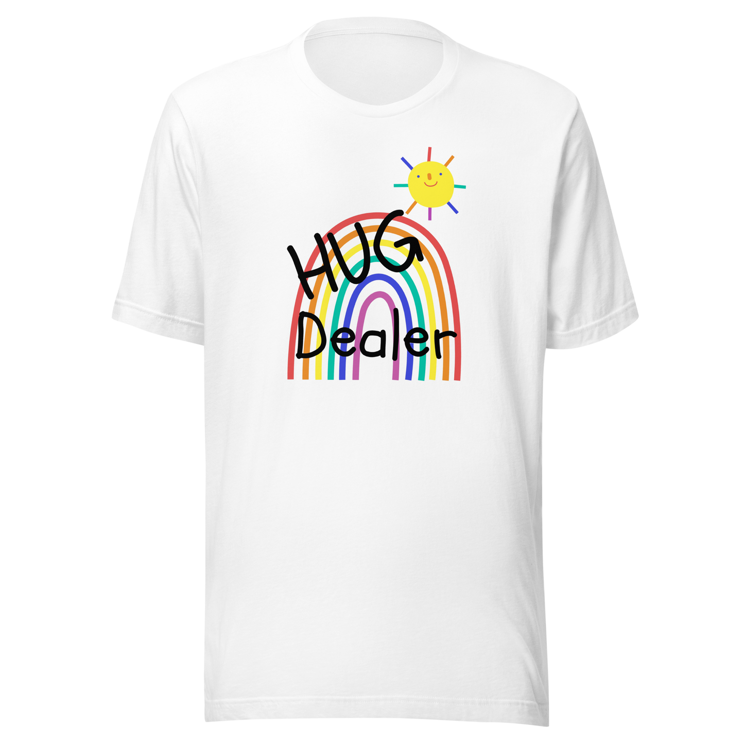 'Hug Dealer' by Queen Lord Byron Unisex T-Shirt