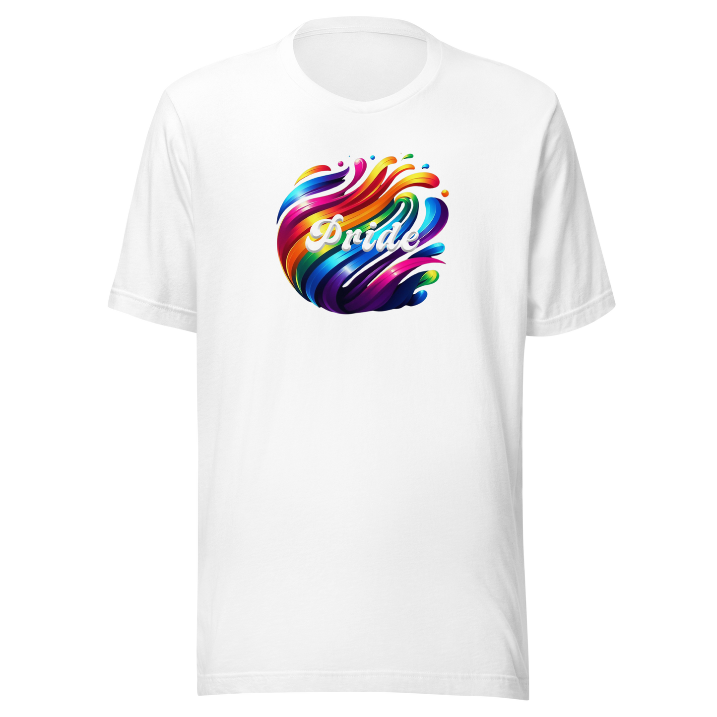 'Pride Color Splash' Unisex T-Shirt