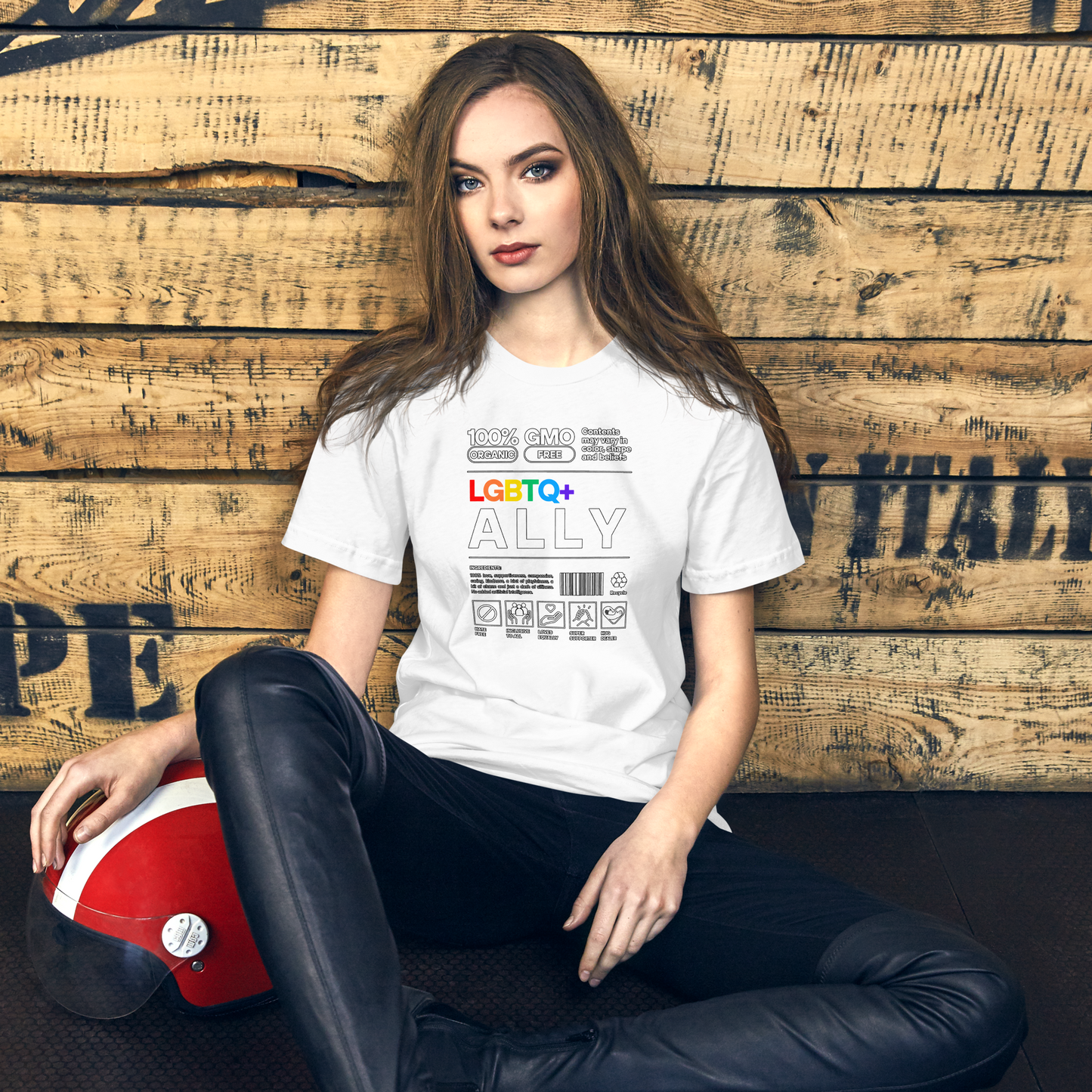 'LGBTQ+ Ally' Unisex T-Shirt