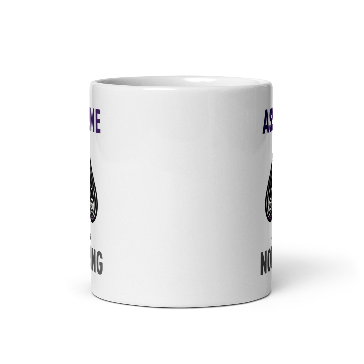 'Asexual Pride' White Glossy Mug
