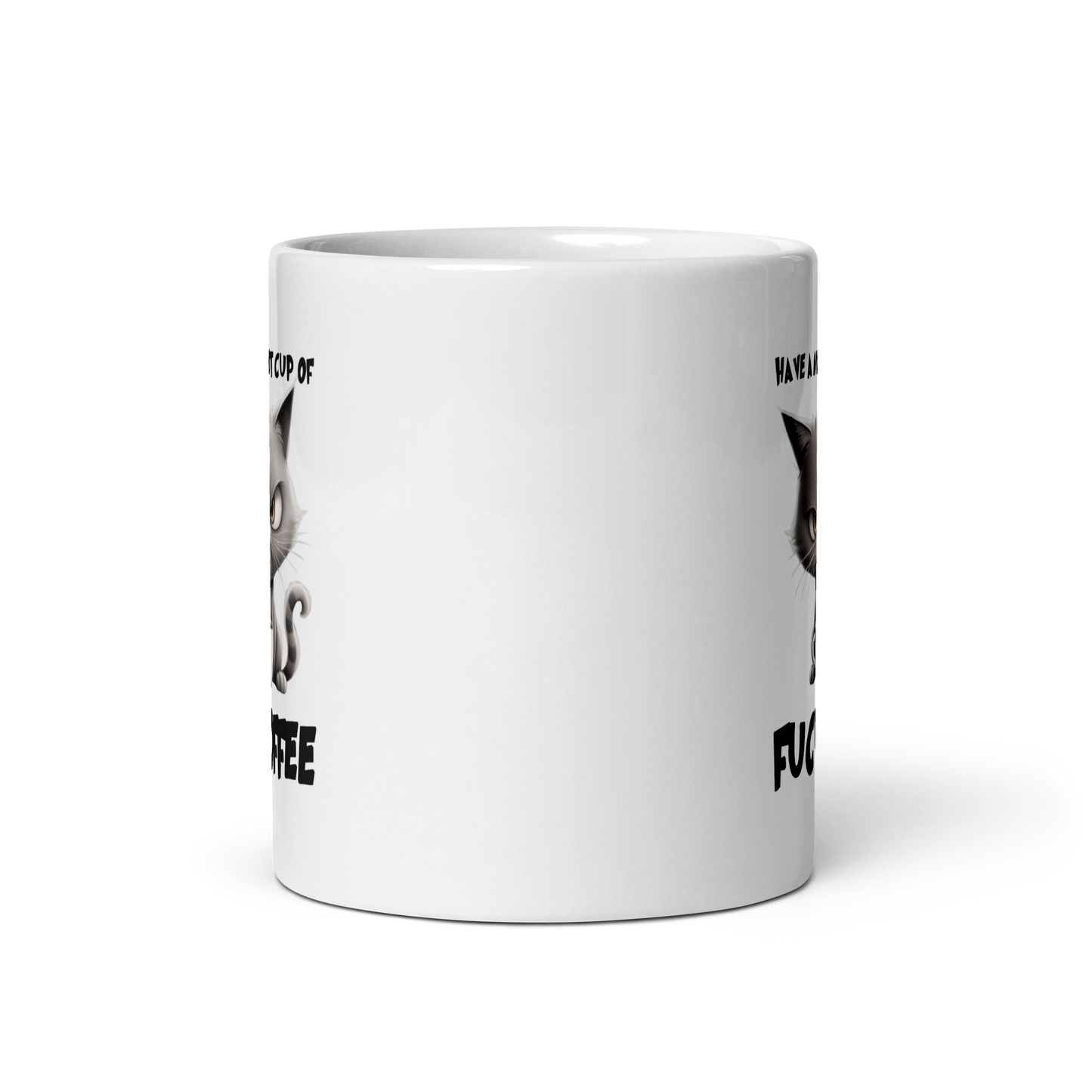 'Cup of Fuckoffee' White Glossy Mug