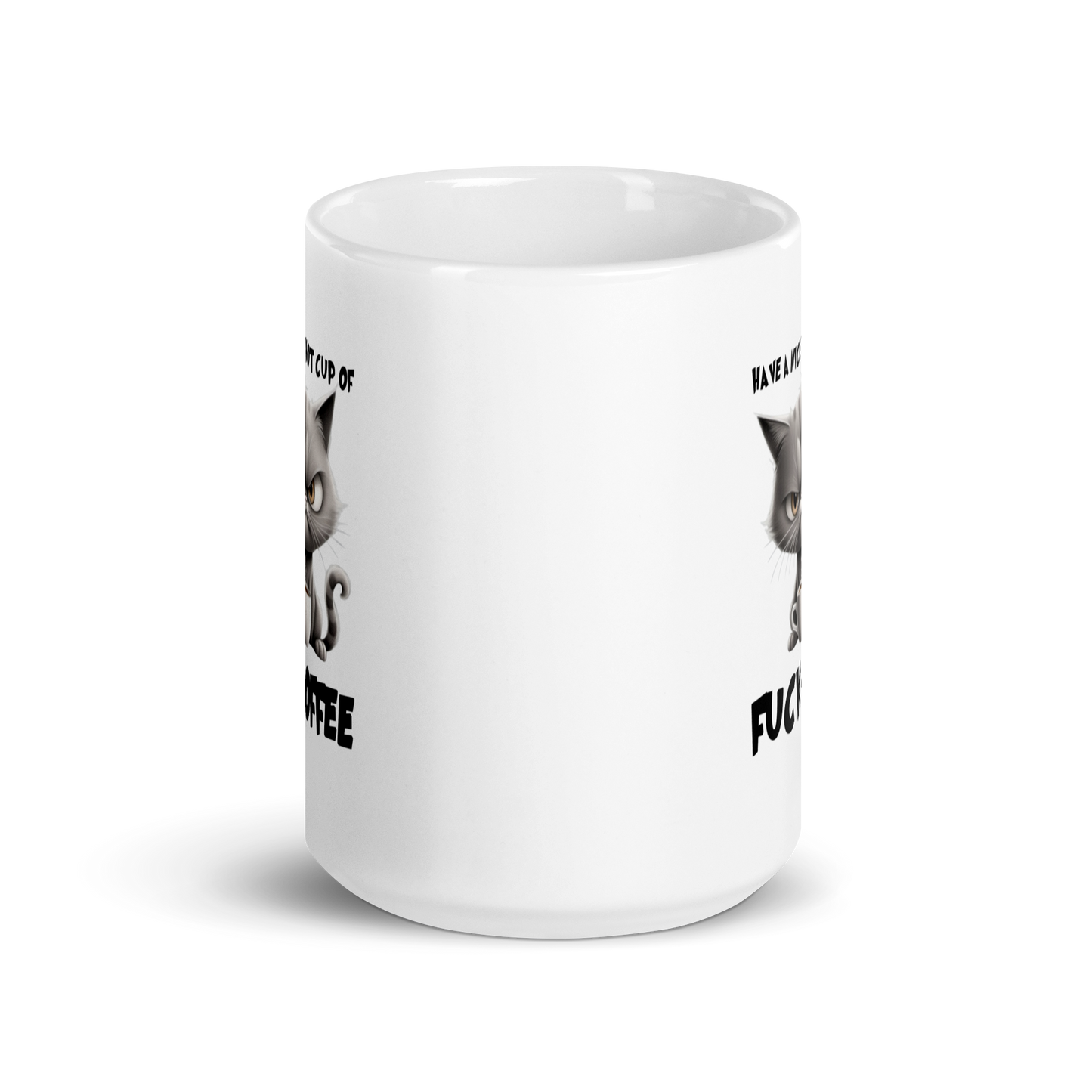 'Cup of Fuckoffee' White Glossy Mug