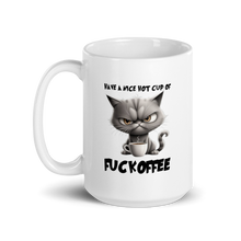 Load image into Gallery viewer, &#39;Cup of Fuckoffee&#39; White Glossy Mug
