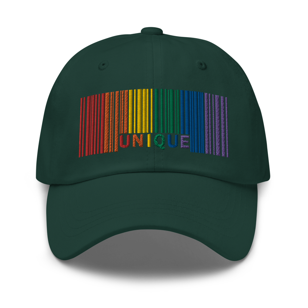 'Unique' Barcode Low-Profile Hat