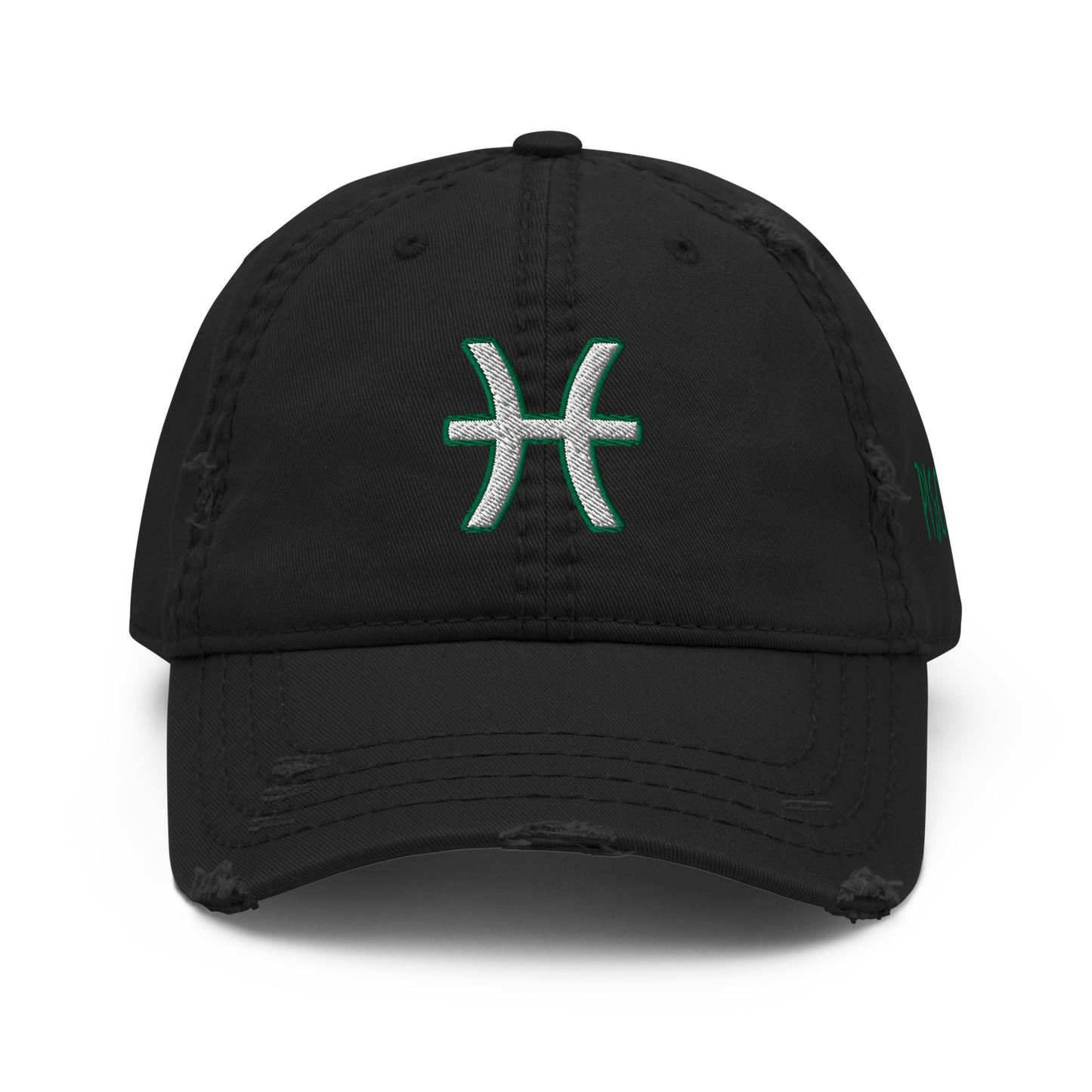 'Pisces Sign' Distressed Hat