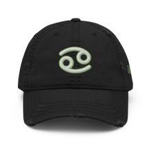 Load image into Gallery viewer, &#39;Cancer Sign&#39; Distressed Hat
