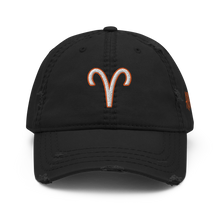 Load image into Gallery viewer, &#39;Aries Sign&#39; Distressed Hat
