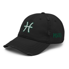 Load image into Gallery viewer, &#39;Pisces Sign&#39; Distressed Hat
