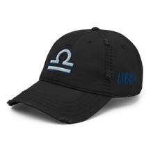 Load image into Gallery viewer, &#39;Libra Sign&#39; Distressed Dad Hat
