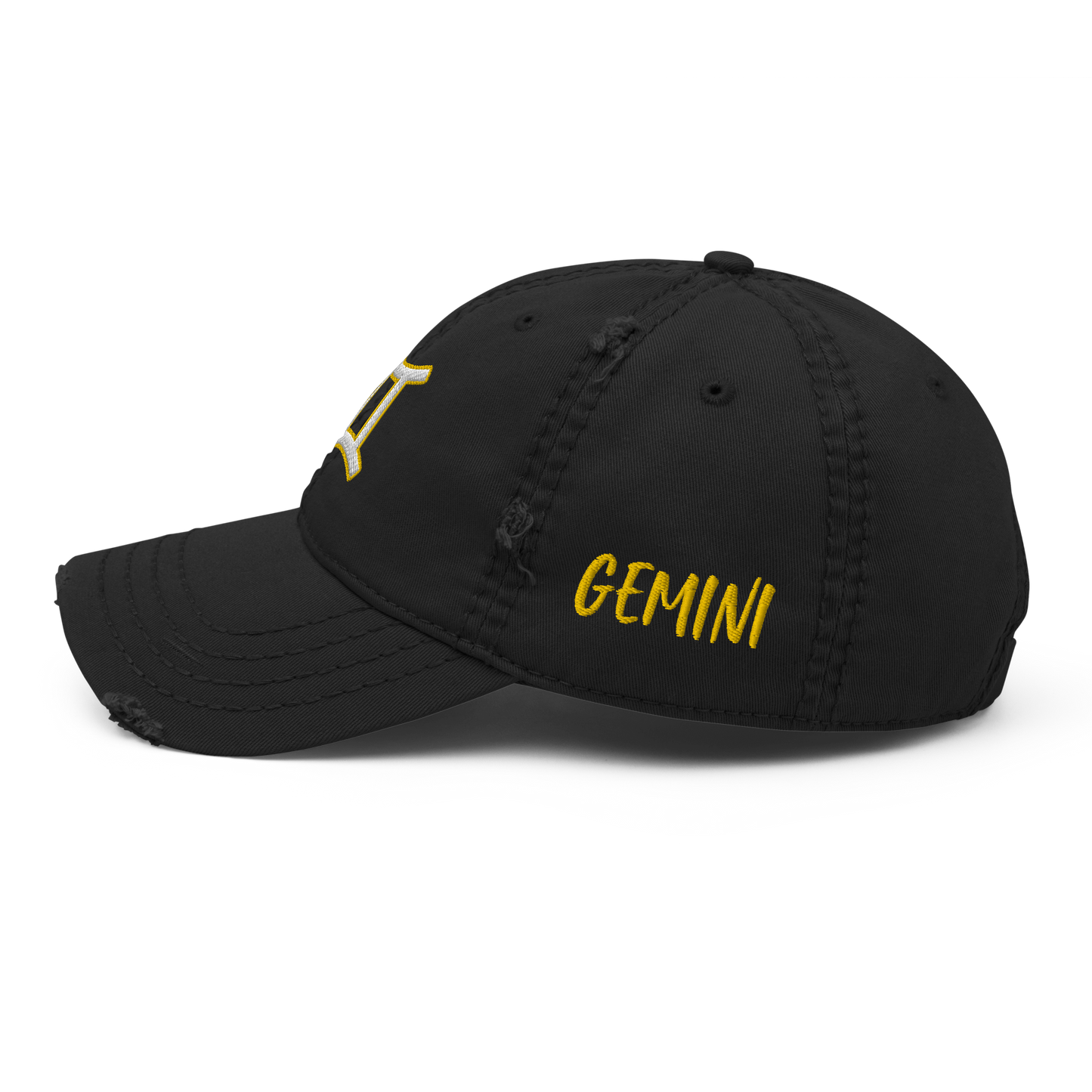 'Gemini Sign' Distressed Hat