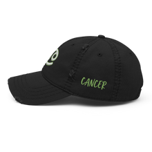 Load image into Gallery viewer, &#39;Cancer Sign&#39; Distressed Hat
