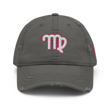 Load image into Gallery viewer, &#39;Virgo Sign&#39; Distressed Hat
