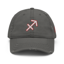 Load image into Gallery viewer, &#39;Sagittarius Sign&#39; Distressed Hat
