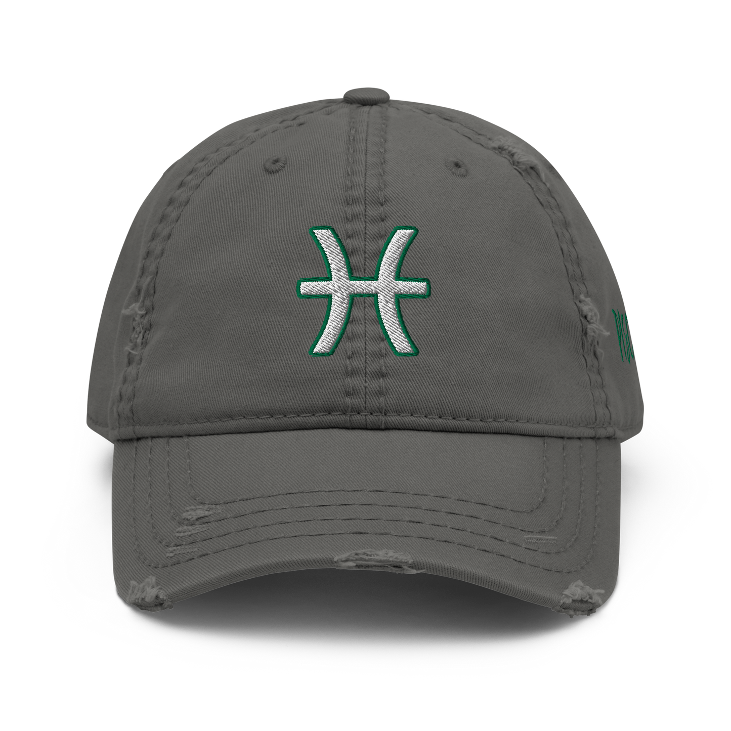 'Pisces Sign' Distressed Hat