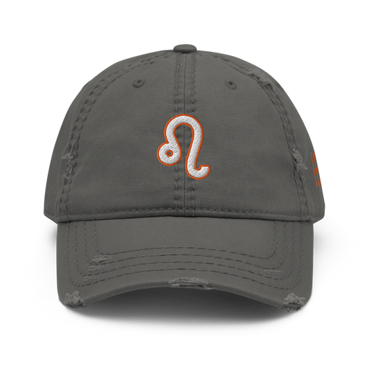 'Leo Sign' Distressed Hat