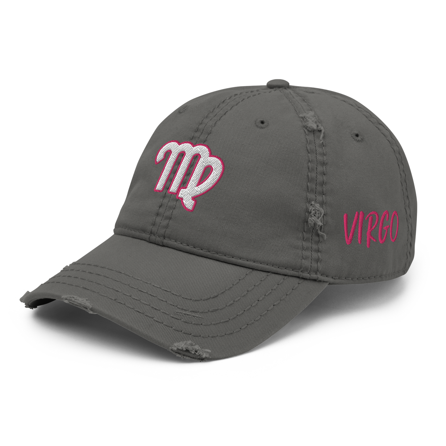 'Virgo Sign' Distressed Hat