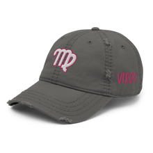 Load image into Gallery viewer, &#39;Virgo Sign&#39; Distressed Hat
