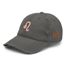 Load image into Gallery viewer, &#39;Leo Sign&#39; Distressed Hat
