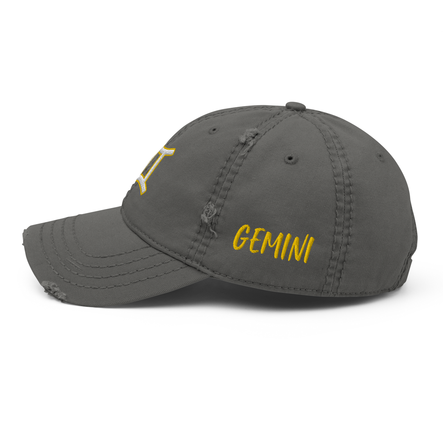 'Gemini Sign' Distressed Hat