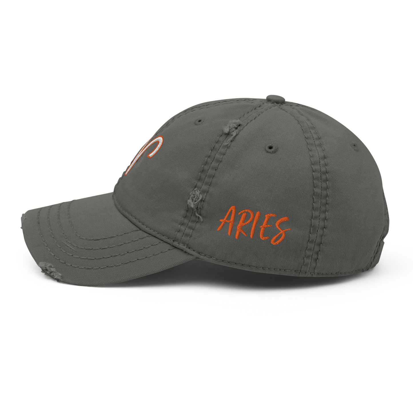 'Aries Sign' Distressed Hat